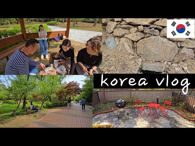 Что нового дома? Стройка продолжается / Прогулка всей семьёй / KOREA VLOG