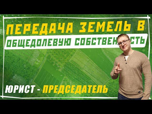 Передача земель в общедолевую собственность СНТ | Председатель - юрист