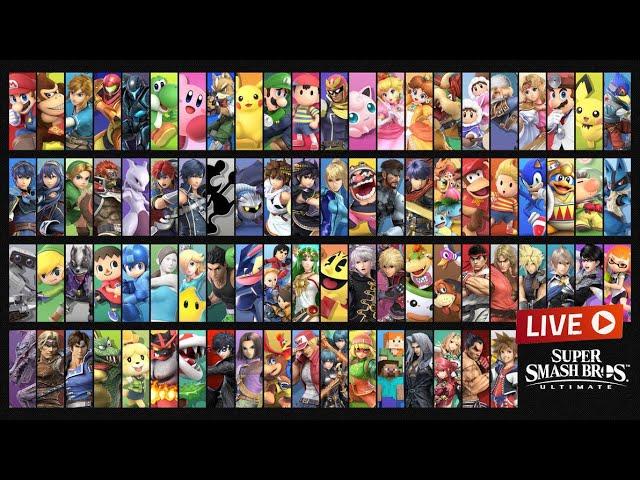 Super Smash Bros. Ultimate Livestream w/viewers #29