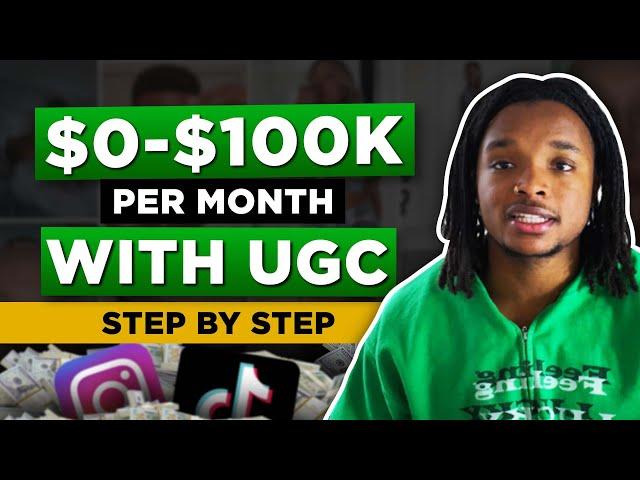 How To Become a UGC Content Creator | Step By Step (FREE COURSE) Get Paid To Make VIDEOS!