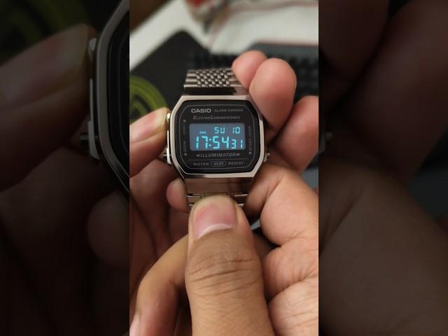 How to check if the Casio Vintage A-168 watch is Original #casio #casiovintage #watch