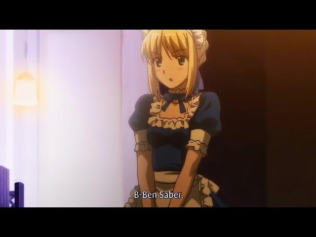 Saber işe gidiyor - Fate Carnival Phantasm Bölüm 8