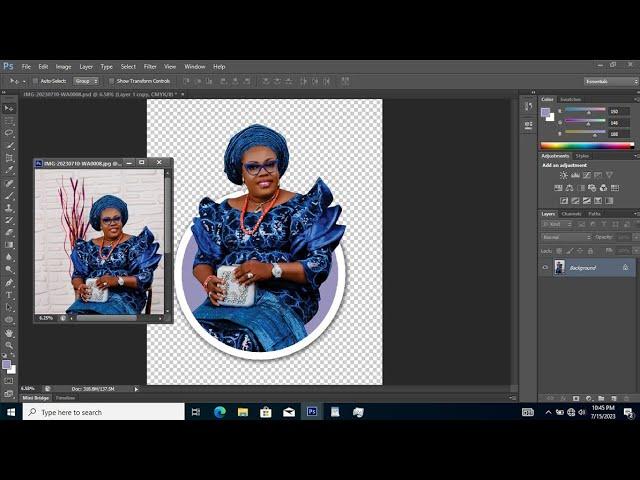 Do Pop-out Image From A Circle with Photoshop