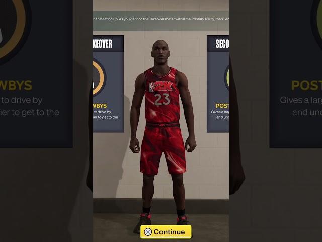 Remaking my Michael Jordan Build One Last Time in NBA 2K23 #shorts #nba2k23