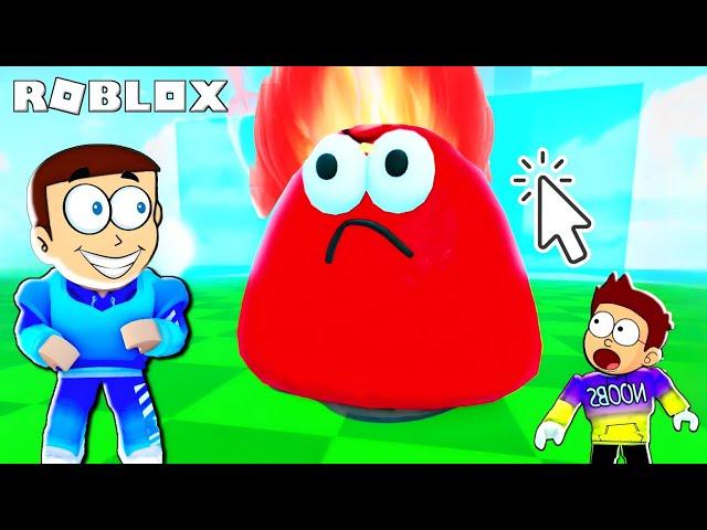 Roblox Don't Press Pou | Shiva and Kanzo Gameplay