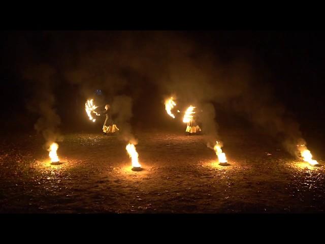 Fire Show for Your Holiday, Home of the Sun Theater