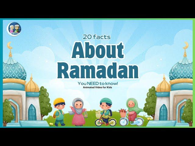  20 Interesting facts about Ramadan for kids! Month of Fasting | Muslim kids Station