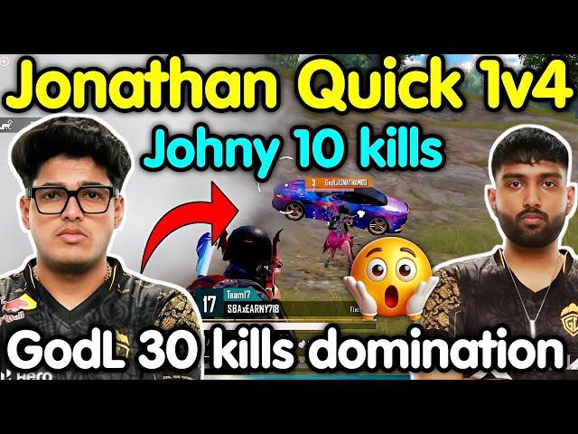 Jonathan quick 1v4 clutch destroy lobby  Godlike 30 kills domination 