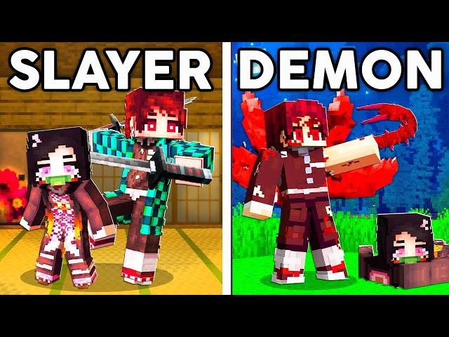 I Made 100 Players Simulate a DEMON SLAYER Civilization in MINECRAFT!