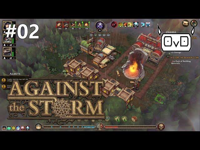 Against the Storm Gameplay | Episode 02 | Smoldering City Upgrades  (Let`s play, Guide)