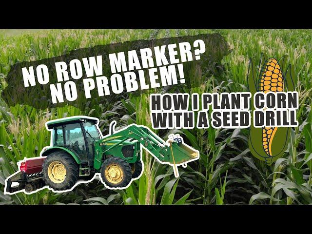 CUZ411 - PLANTING FIELD CORN WITH A SEED DRILL