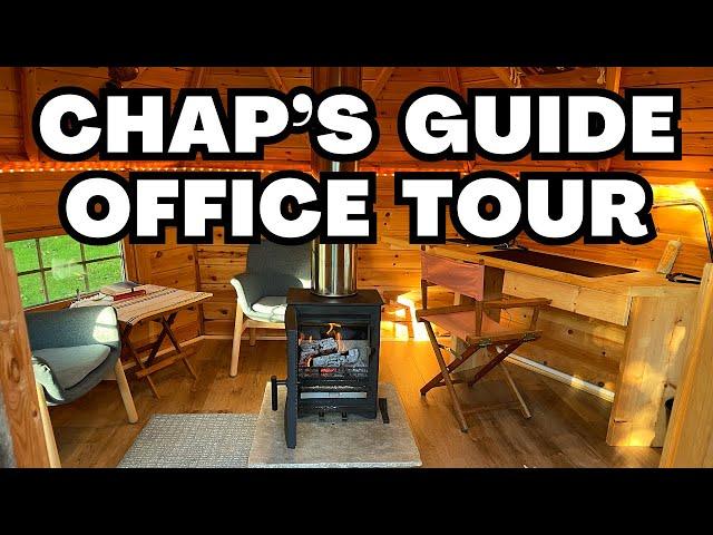 CHAP'S GUIDE NEW OFFICE TOUR | WORKING FROM MOOSE LODGE | CARL FRIEDRIK PALISSY DOUBLE BRIEFCASE