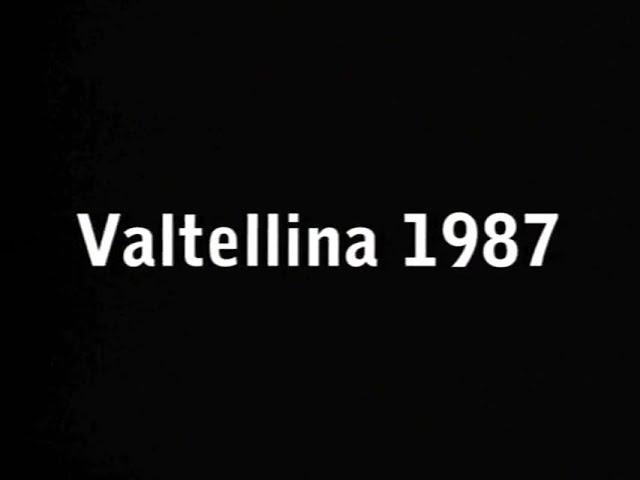 L'alluvione della Valtellina del 1987 - Il video storico dagli archivi di Unica TV