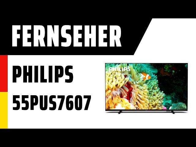 Fernseher Philips 55PUS7607/12 (PUS7607) | Test | Deutsch