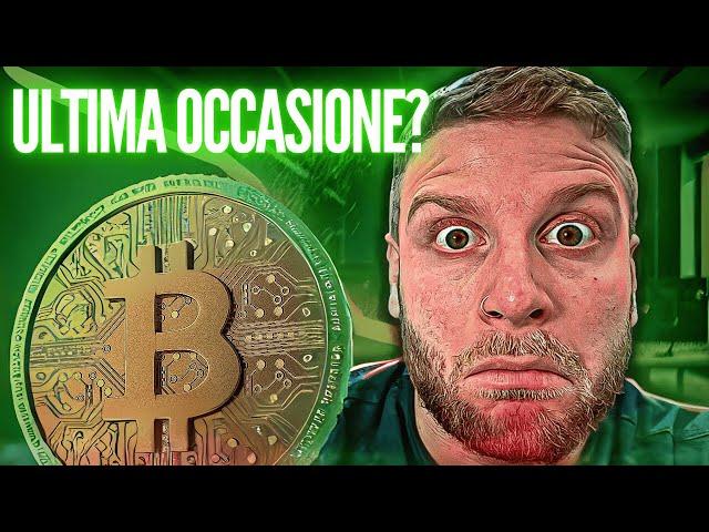 BITCOIN & ALTCOIN, ULTIMA OCCASIONE !?Siamo Pronti !? Crypto NEWS!