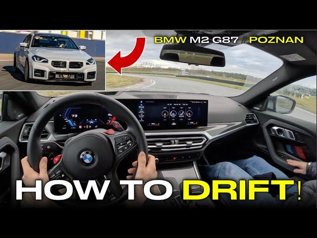 POV How to DRIFT the NEW BMW M2 G87 - Daan Arrow