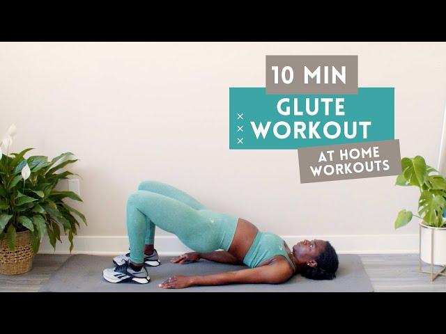 10 MIN BOOTY BURN At Home Workout (No Equipment)