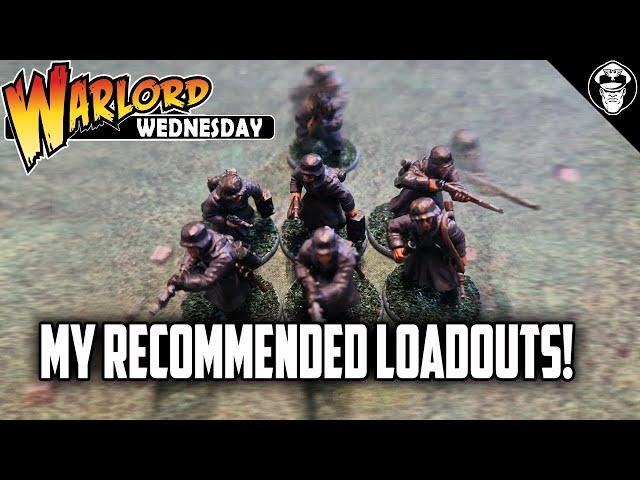 My Recommended German Infantry Squad Loadouts! | Bolt Action 3rd Edition