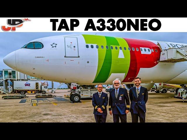 TAP Air Portugal A330neo Cockpit to Mozambique