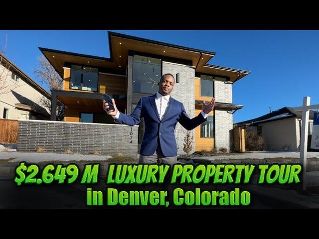 $2.649 M  luxury property tour, INSANE Mansions in Denver, Colorado!