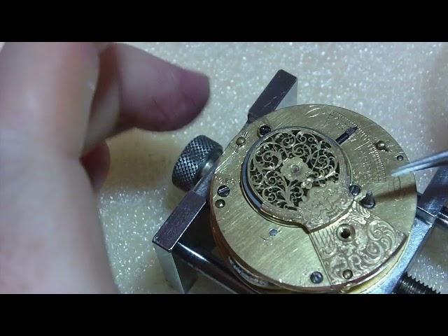 Assembly of verge fusee part 3