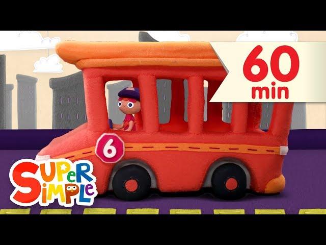 10 Little Buses | + More Kids Songs | Super Simple Songs