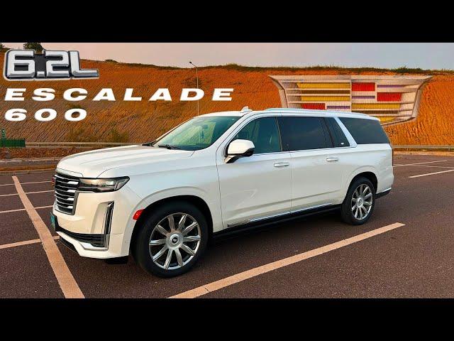 2023 CADILLAC ESCALADE 600 V8 6.2 review - 0-100kmh / Topspeed - POV Test Drive I 4K