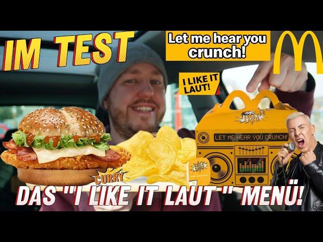 McDonald's: McCrispy Menü "I like it laut"