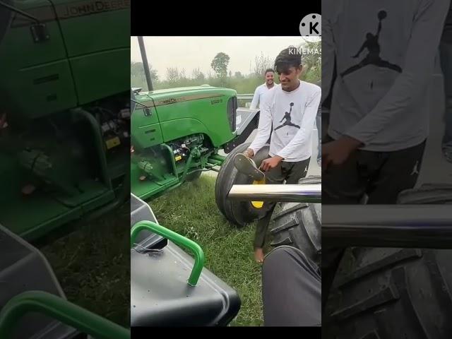 jhon deere trector stutas short video #nishudaswal  video jhoni vs jhon deere trector