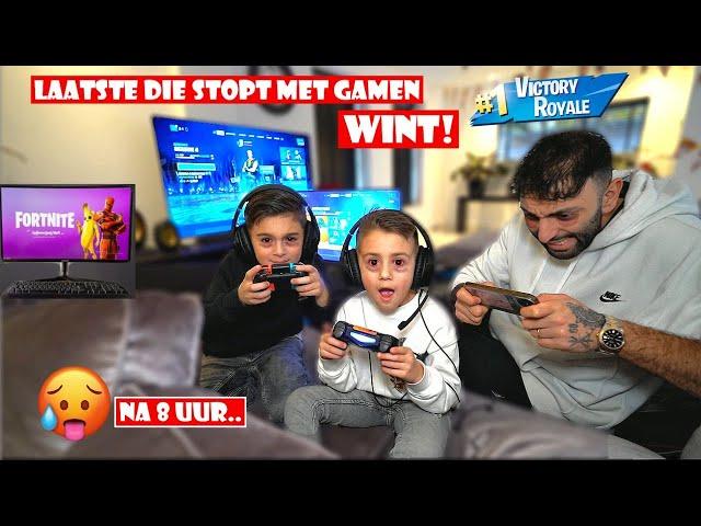 LAATSTE DIE STOPT MET GAMEN WINT ! (DEEL 2) | LAKAP JUNIOR