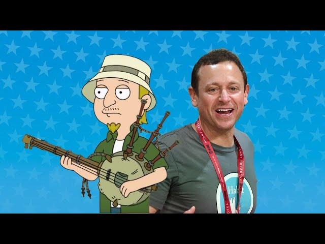 Jeff Fischer Doing Jeff Fischer's Voice In Person | American Dad