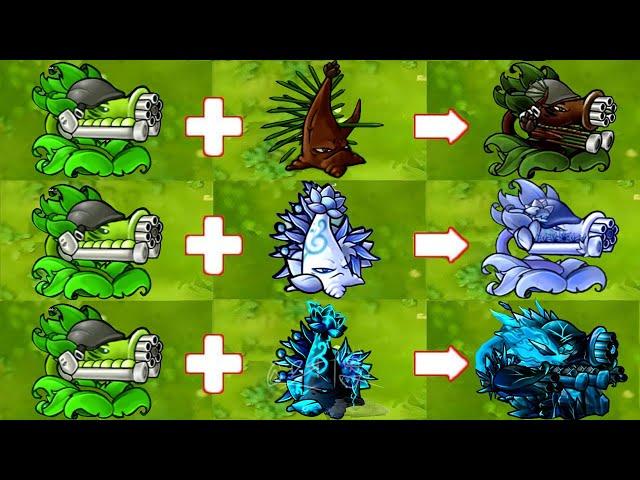 PVZ 1 Fusion 2.6 Challenge New Plants - 1 Plants Fusion VS 40000 Obsidian Gargantuar - Who Will Win?