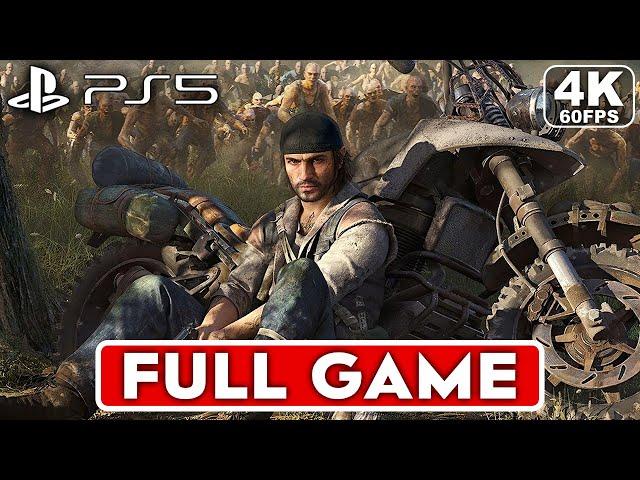 DAYS GONE Gameplay Walkthrough FULL GAME [4K 60FPS PS5] - No Commentary