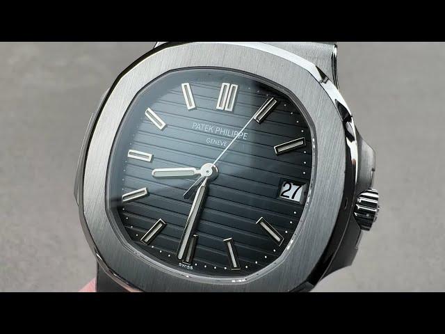 Patek Philippe Nautilus 5711/1A-001: Iconic Blue-Black Dial Steel Sports Watch Review