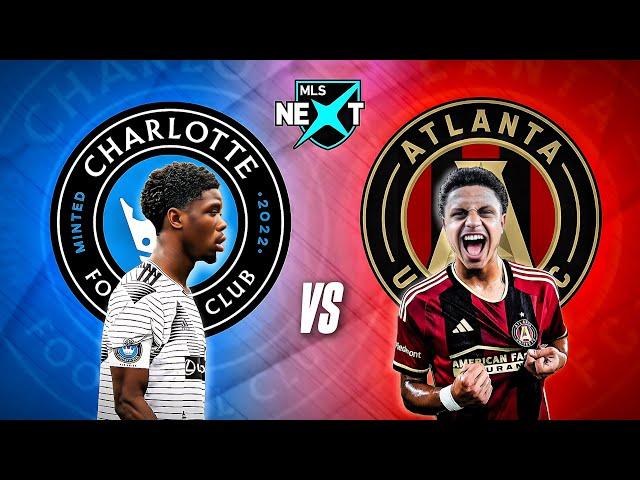 Atlanta United vs Charlotte FC U-18 MLS Next Extended Highlights