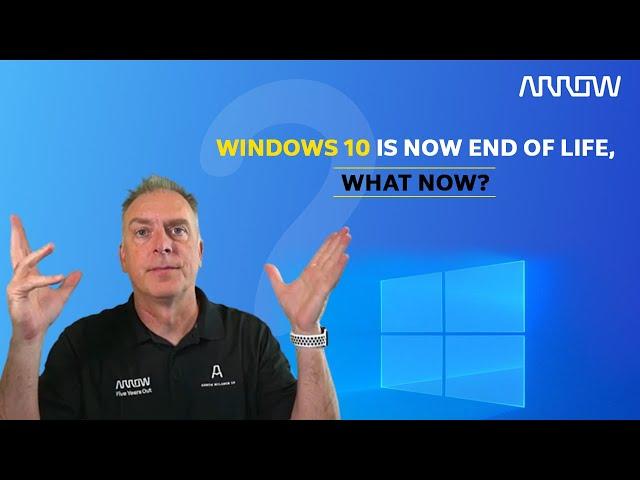 Windows 10 is now End of Life, what now?