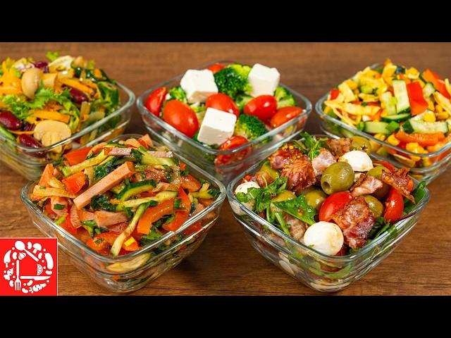 5 SALADS WITHOUT MAYONNAISE for the Holiday Table Quick and Delicious Salads for the New Year 2025