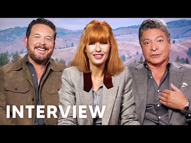 Yellowstone New Season Interviews: Cole Hauser, Kelly Reilly, & Gil Birmingham!