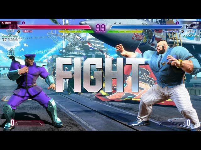 Street fighter 6  Dogura (M.Bison) Vs Cinnamonsun (Zangief) Ranked Match's!