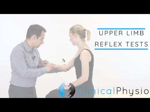 Upper Limb Reflex Tests including Babinski and Clonus | Clinical Physio