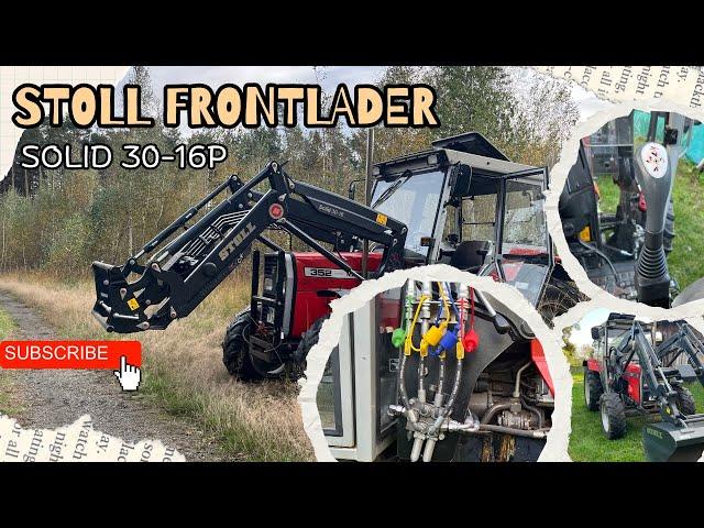 Frontladerumbau 'Hochzeit' | Erster Test am Massey Ferguson 352 | STOLL Solid | DIY |