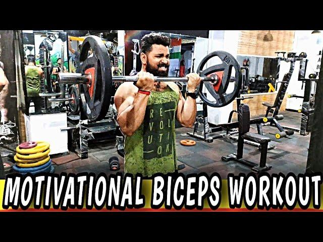 Motivational biceps workout || how to build your bicep size || #workout @thebarbellgym