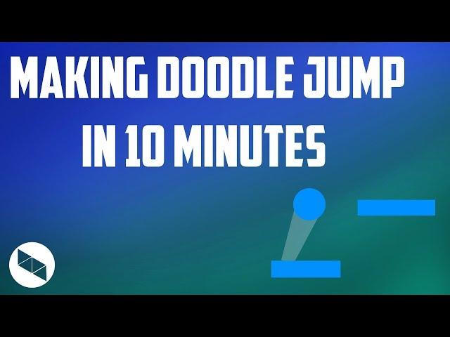 Making A Video Game In 10 MInutes! (Brackeys 10 Minute Game Challenge)