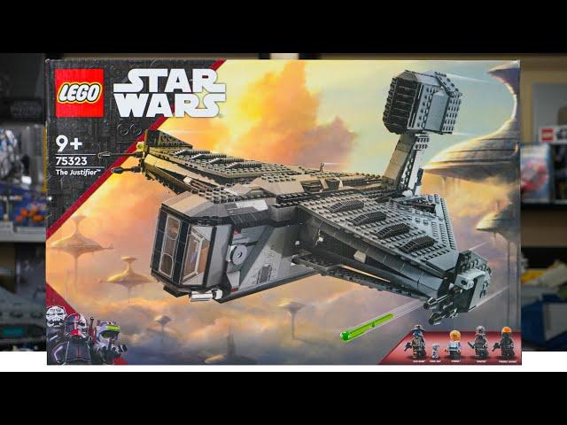 LEGO Star Wars 75323 CAD BANE’S JUSTIFIER Review! (2022)