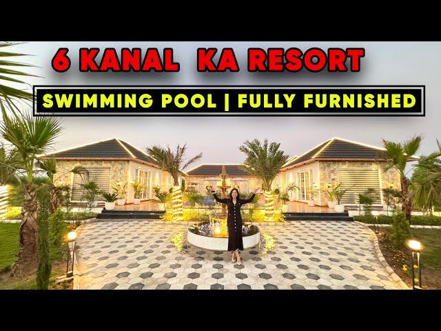 Inside Tour a 6 KANAL Ultra Luxury Farmhouse With Swimming Pool Near Mohali Punjab | Farm House Tour