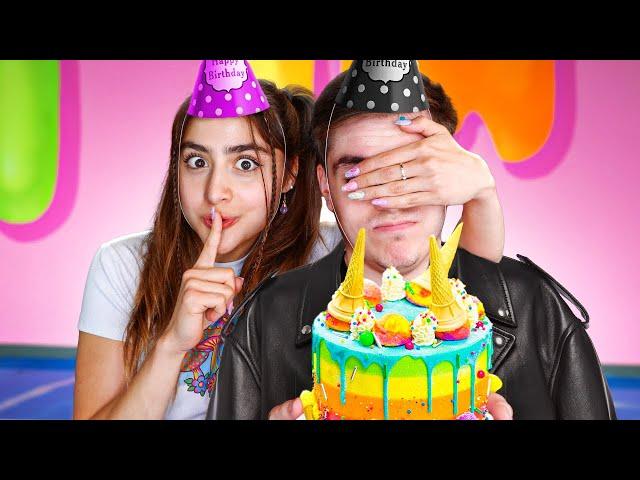 We FORGOT His Birthday (Slime Cake Surprise!)