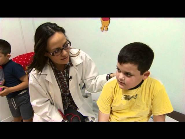 BBC World News Channel reports from Doctors of the World's Greek clinic