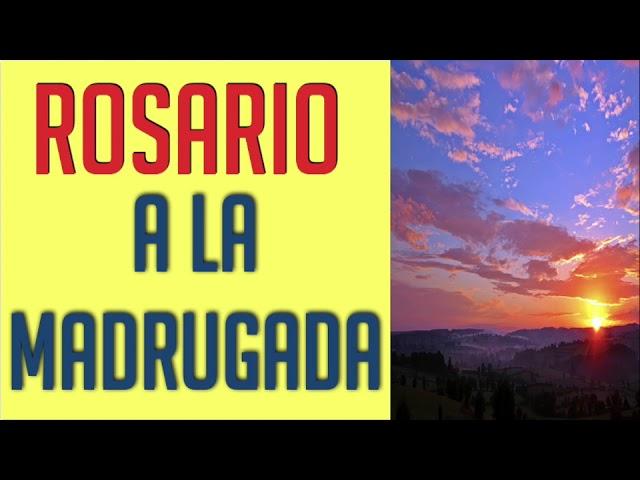 ROSARIO PODEROSO A LA MADRUGADA Y ORACIONES | PARA HACER MÍNIMO POR 9 (NUEVE) MAÑANAS