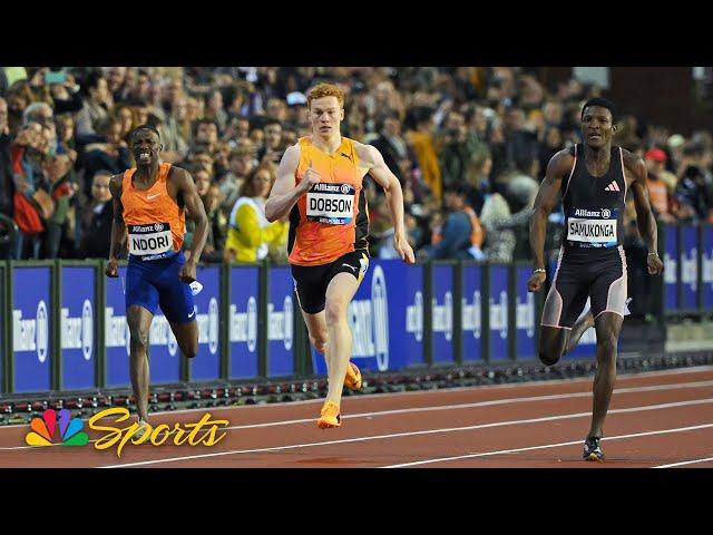 Charlie Dobson SPRINTS to men's 400m title at the Brussels Diamond League Final | NBC Sports