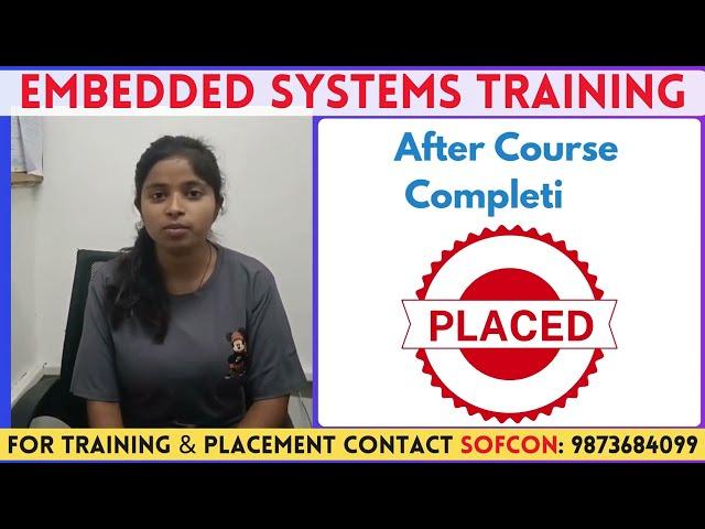 Embedded Systems Full Course in Noida | Assured Job After Embedded Training - Varsha Kashyap
